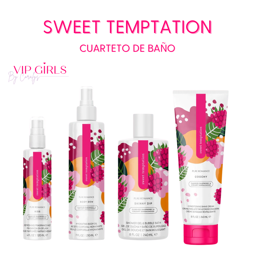Sweet Temptation- Cuarteto de Baño